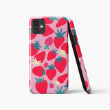 Strawberries Protective iPhone Case