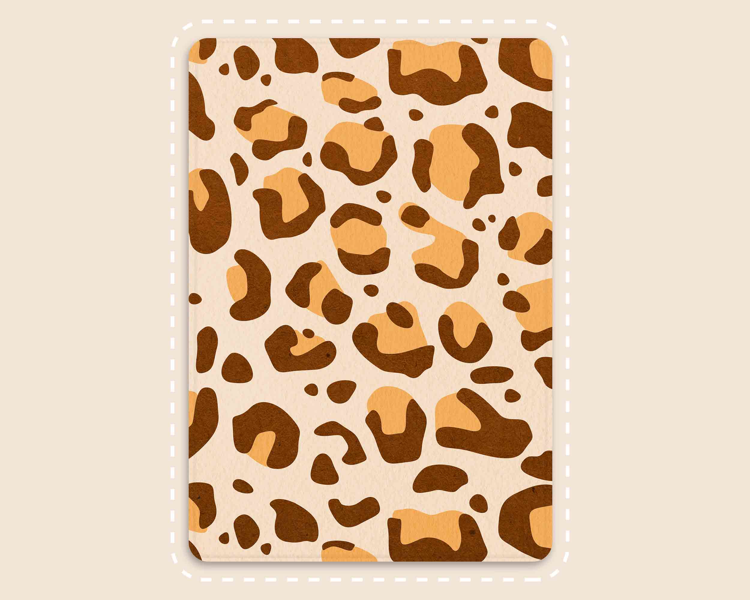Pink Leopard Animal Print iPad 10.2 Case iPad 9.7 Case iPad 