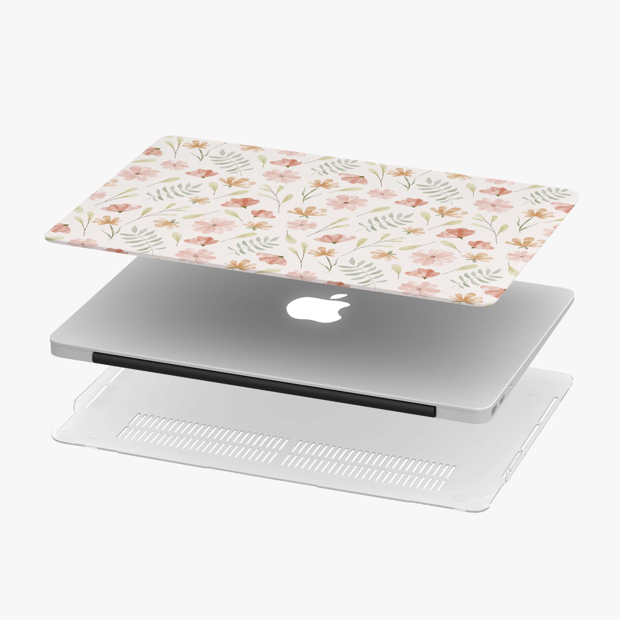 Personalized Monogram Aesthetic MacBook Case