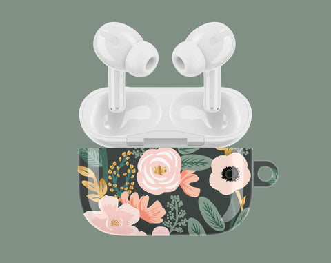 Boho Aesthetic Flowers AirPods Case