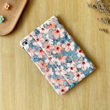 iPad Magnetic Smart Case Auto Sleep/Wake Red Pink Flower