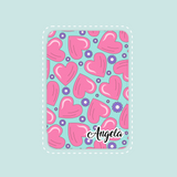 Cute Valentine's Gift Hearts iPad Case