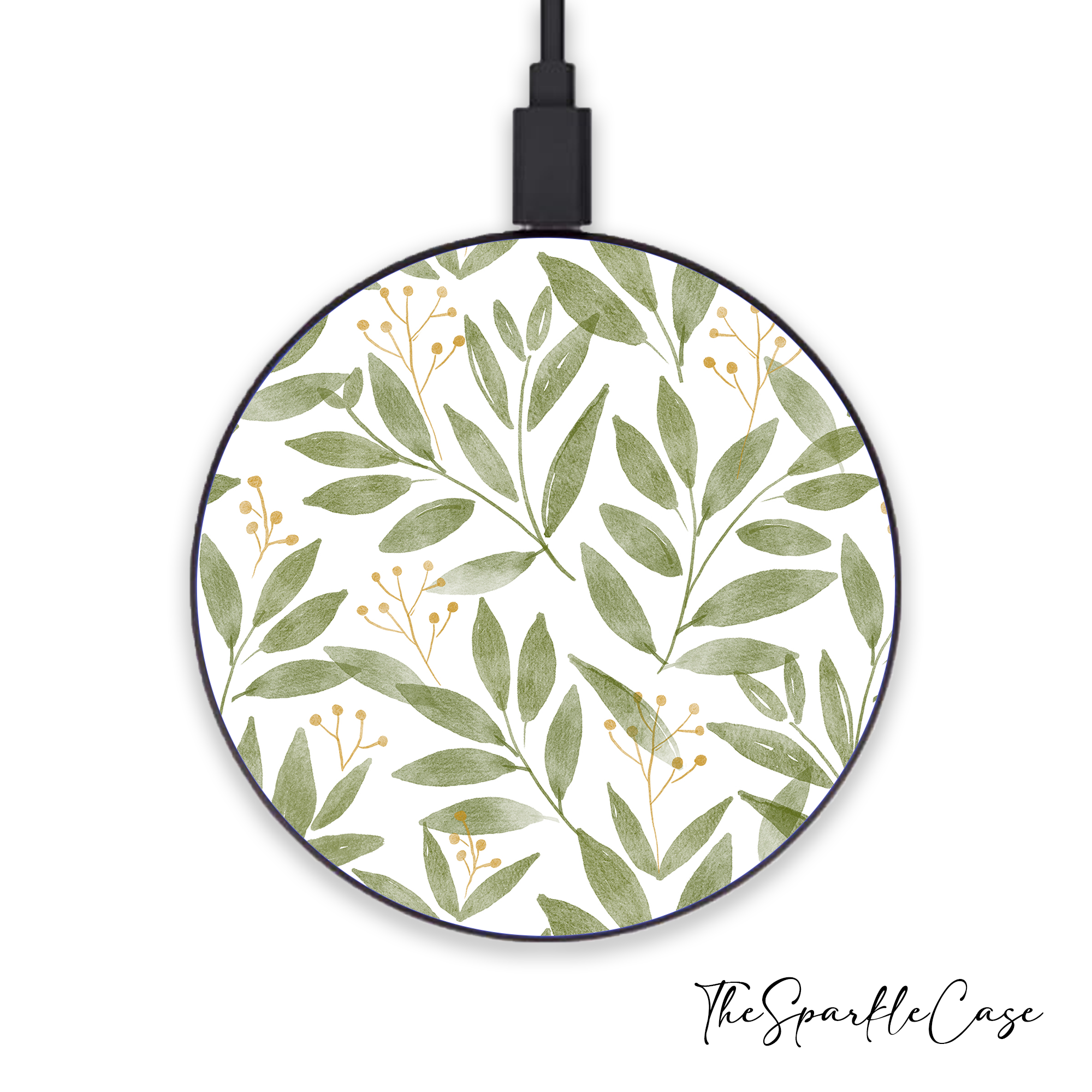 Green Leaves Wireless Charger