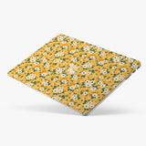 Yellow Floral Custom MacBook Case