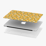 Yellow Floral Custom MacBook Case