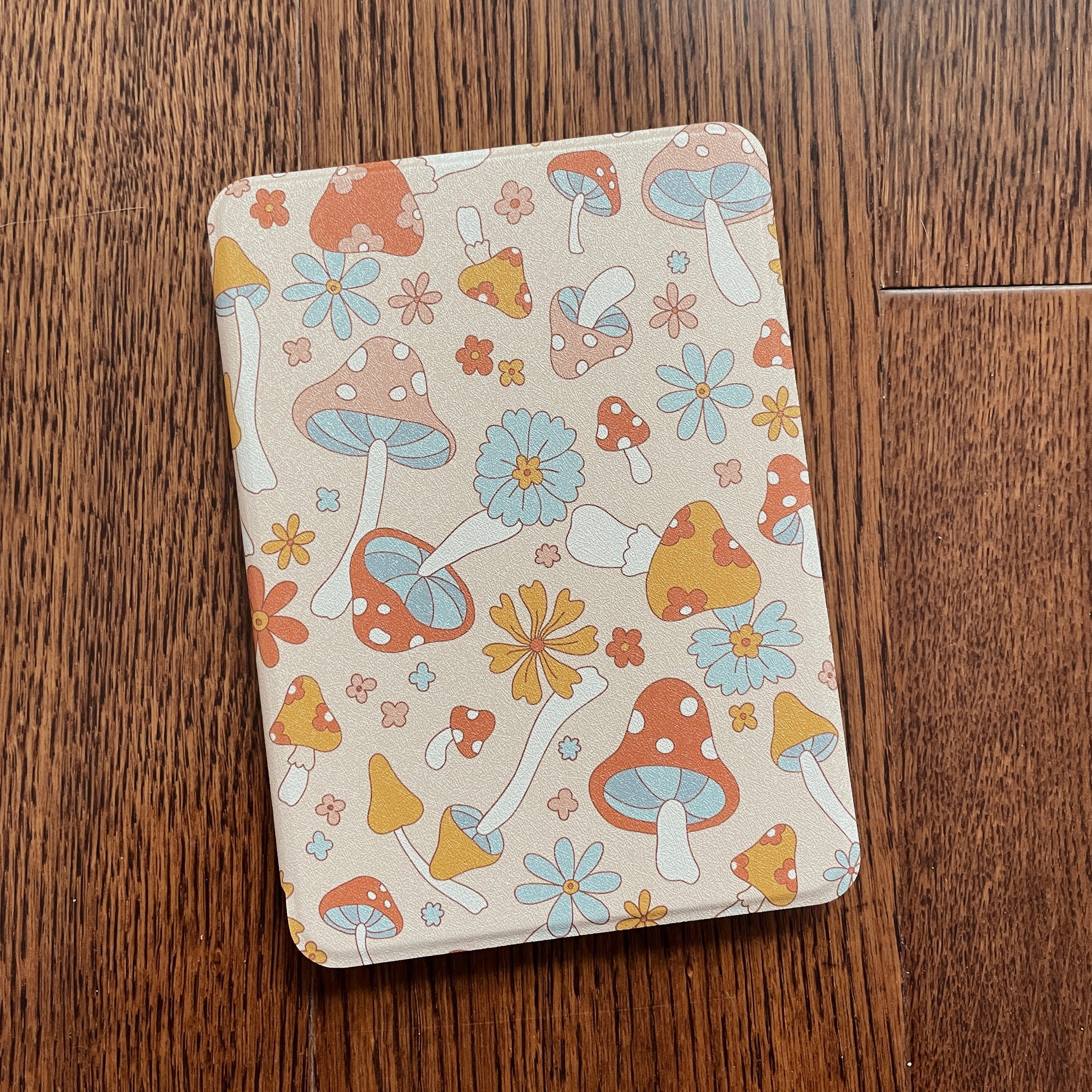 Retro y2k cute Mushroom Kindle Case