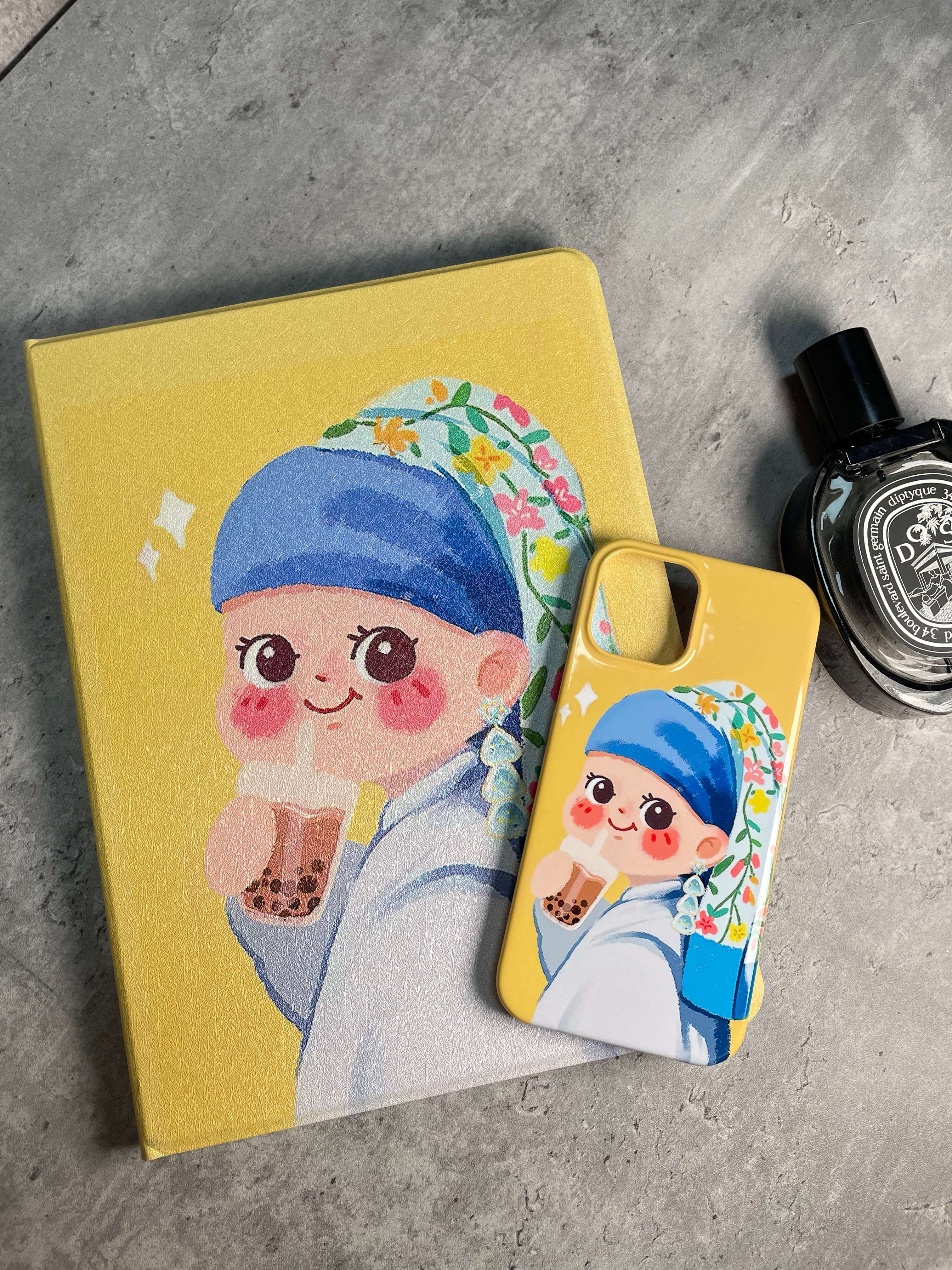 Girl with a Pearl Earring for iPhone Case, Samsung Case