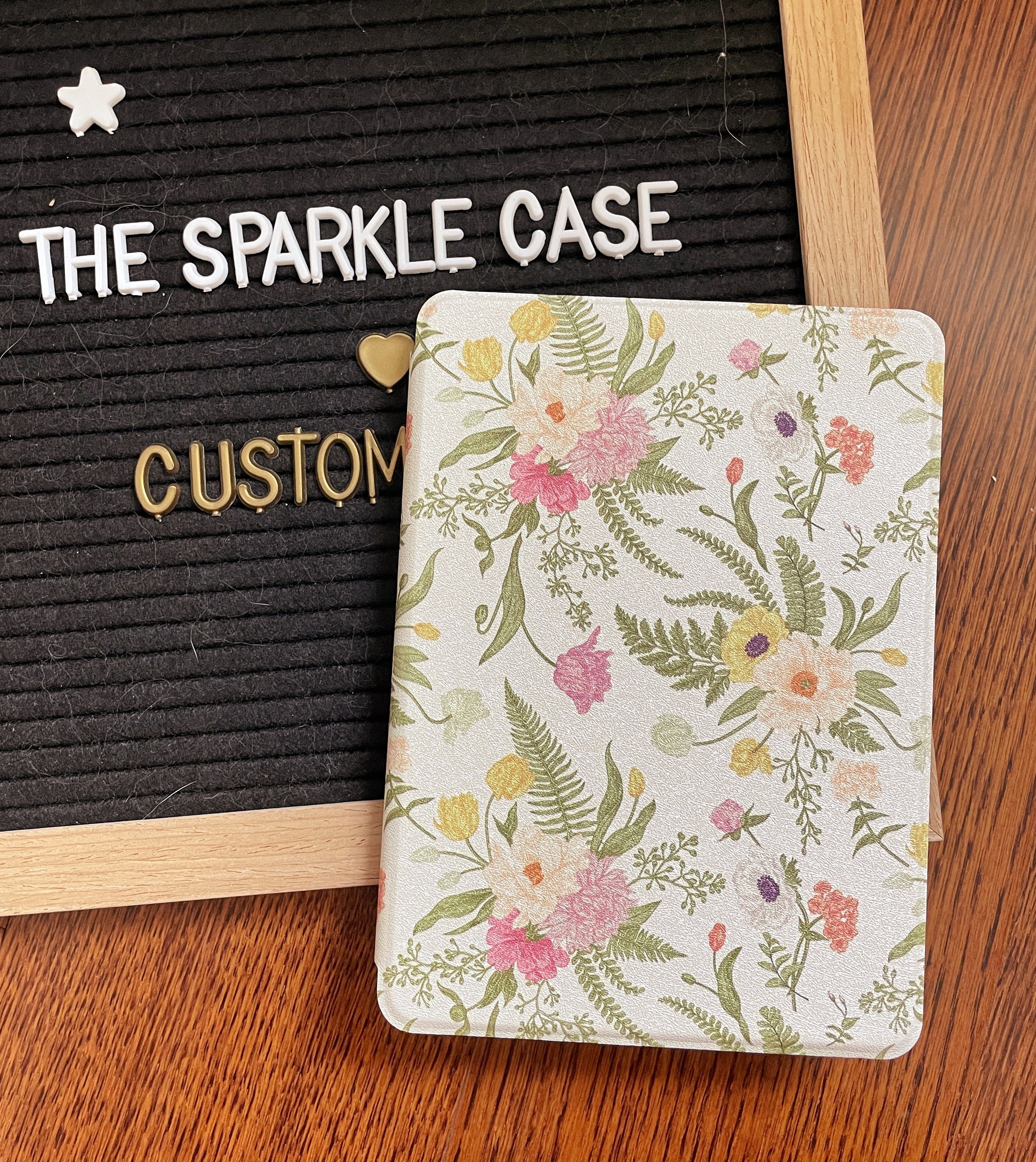 Free Customization Floral Kindle Paperwhite Oasis Case