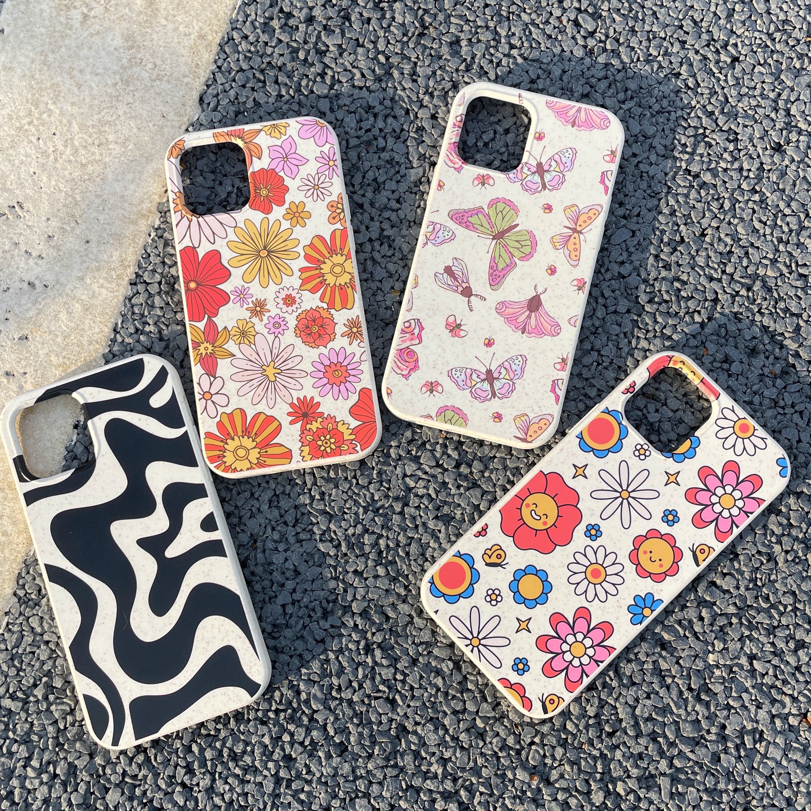 Groovy Flowers Sustainable iPhone Case