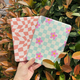 Color Swirl Checkerboard Kindle Case Paperwhite Oasis
