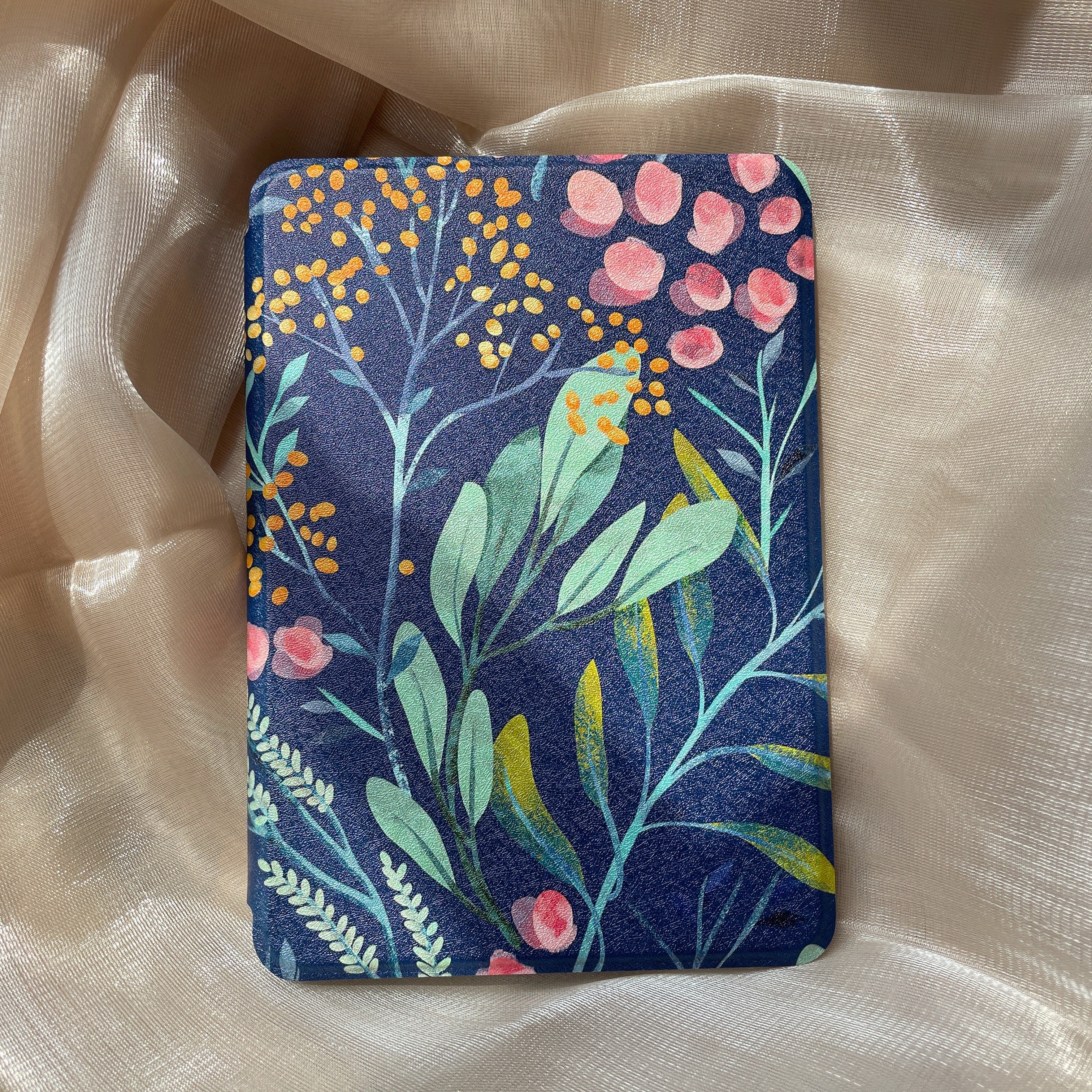 Aesthetic Flowers Kindle Case