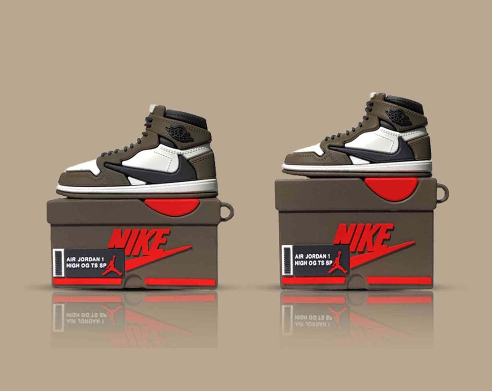 sent Bare pen Air Jordan Shoe Box Sneakers AirPods Case - The Sparkle Case
