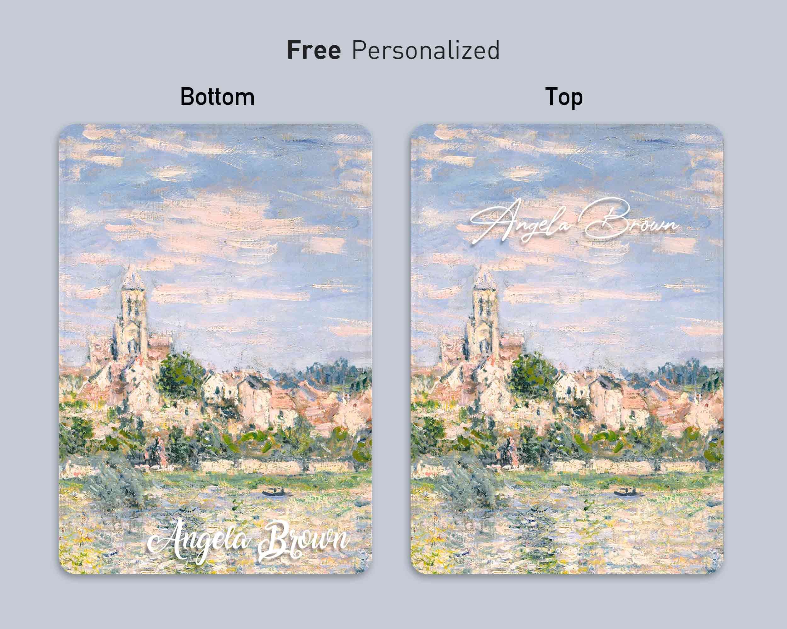 Personalized Claude Monet Aesthetic iPad Case Custom Case