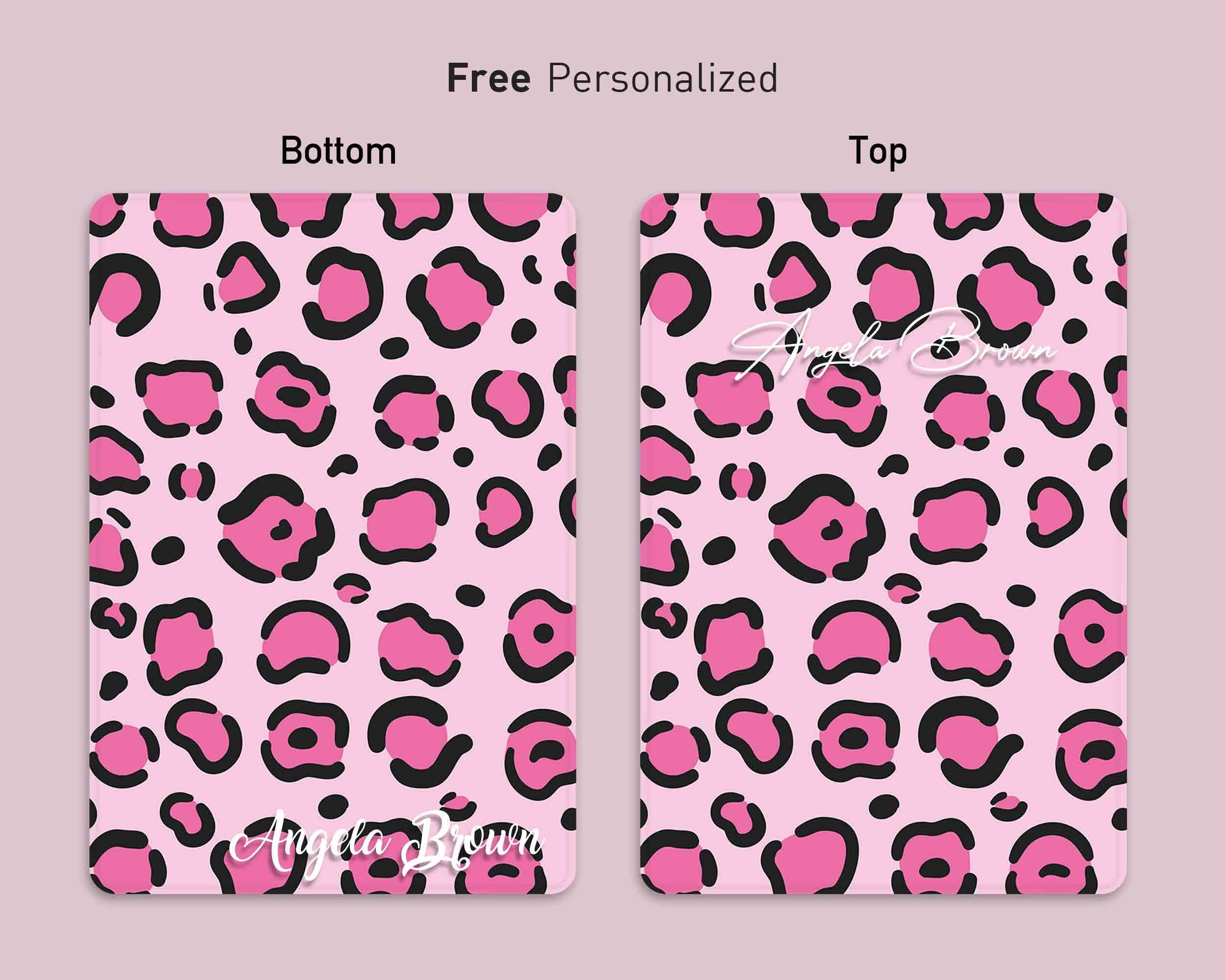 Pink Leopard Animal Print Girly iPad Case