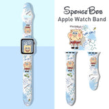 Silicone SpongeBob Watch Band Compatible w/ Apple Watch All Models