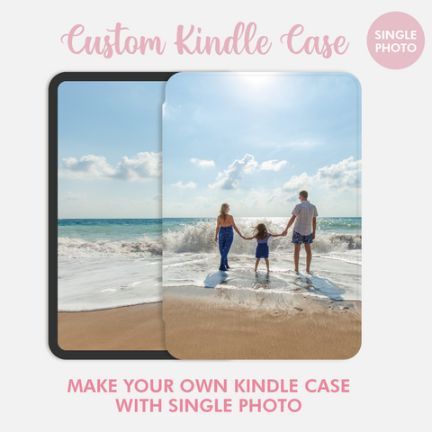 Your photo Kindle custom case, Create Your Own Kindle Case with Book Cover, Photo Cover