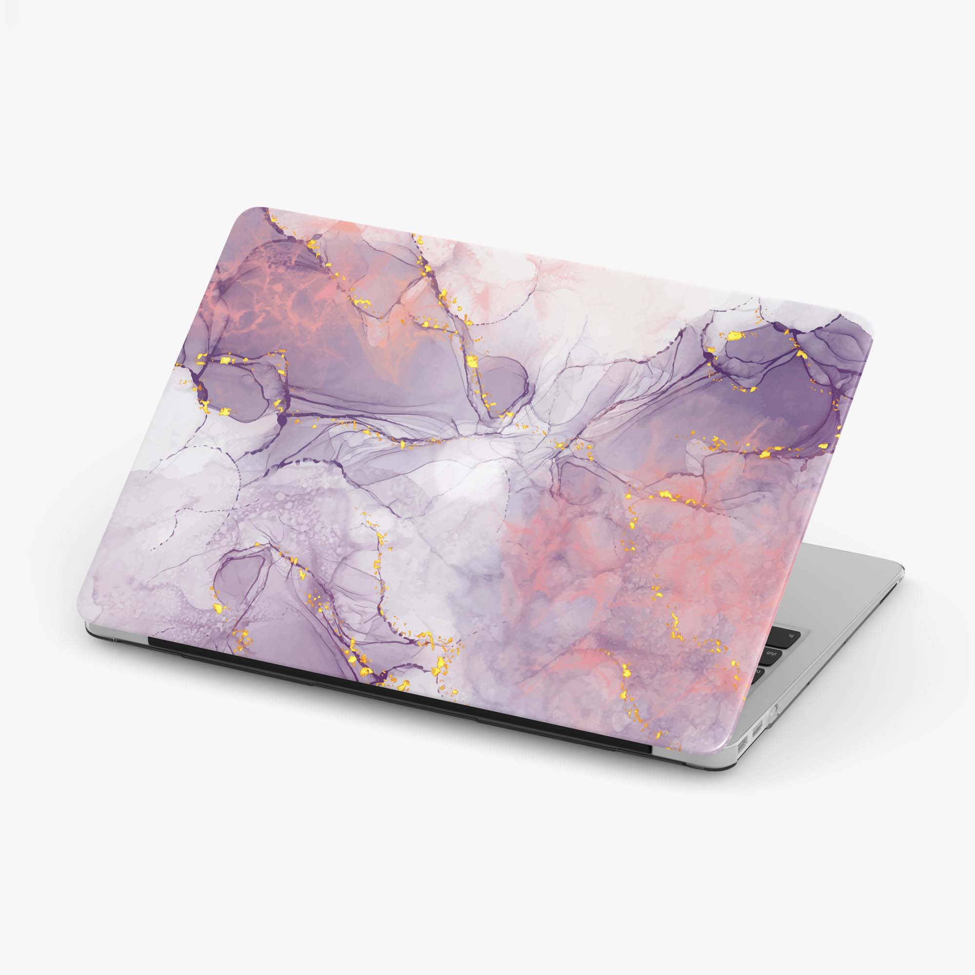 Purple Marbled MacBook Case Laptop Case