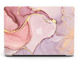 Pink Red Marble MacBook Hard Case