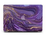 Purple Marble MacBook Hard Case