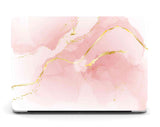 Pink Marbled MacBook Case